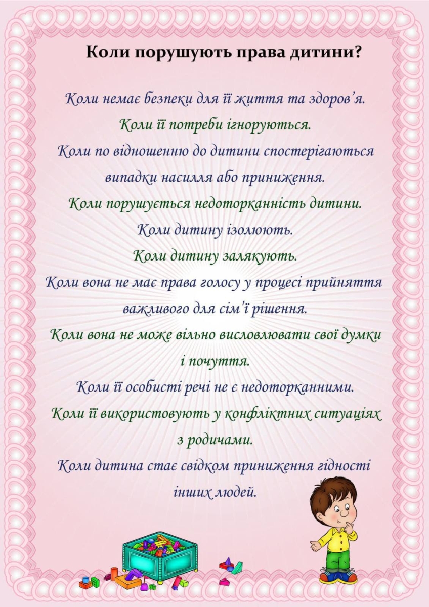 Права дитини