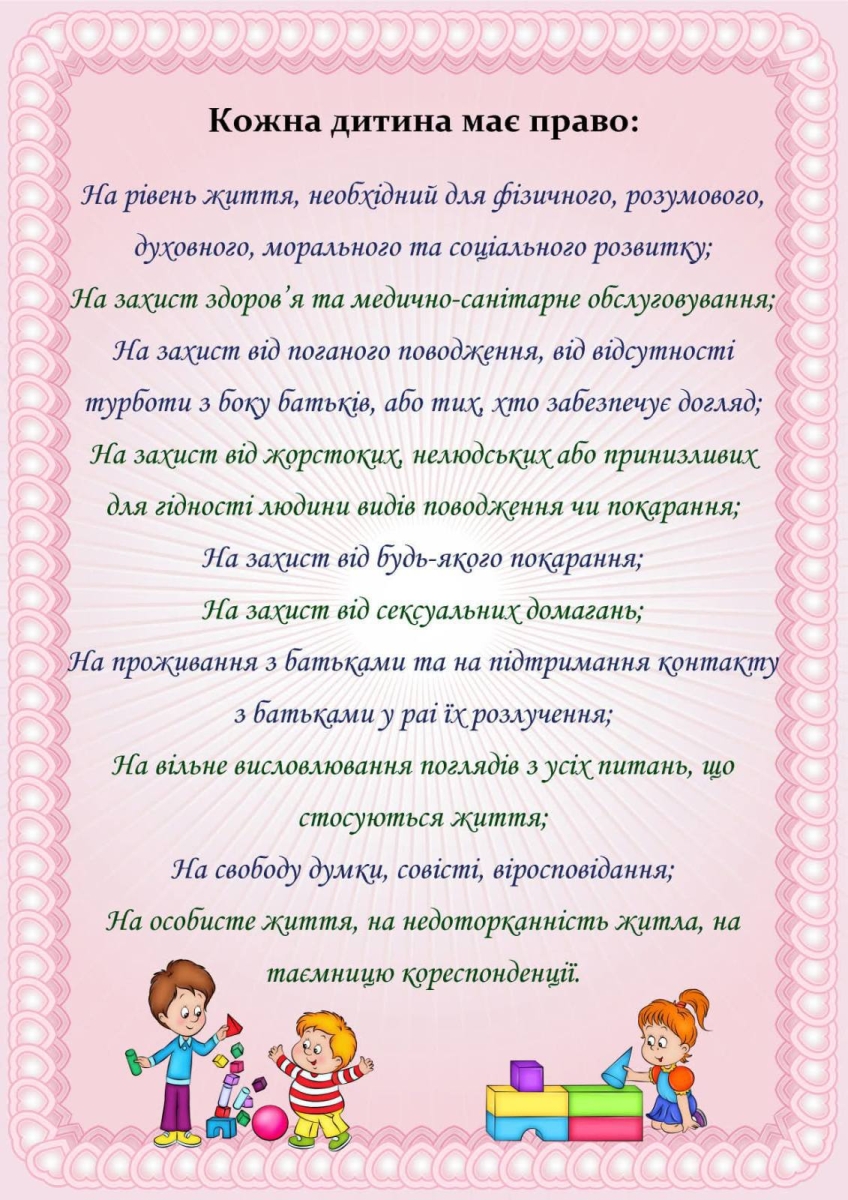 Права дитини